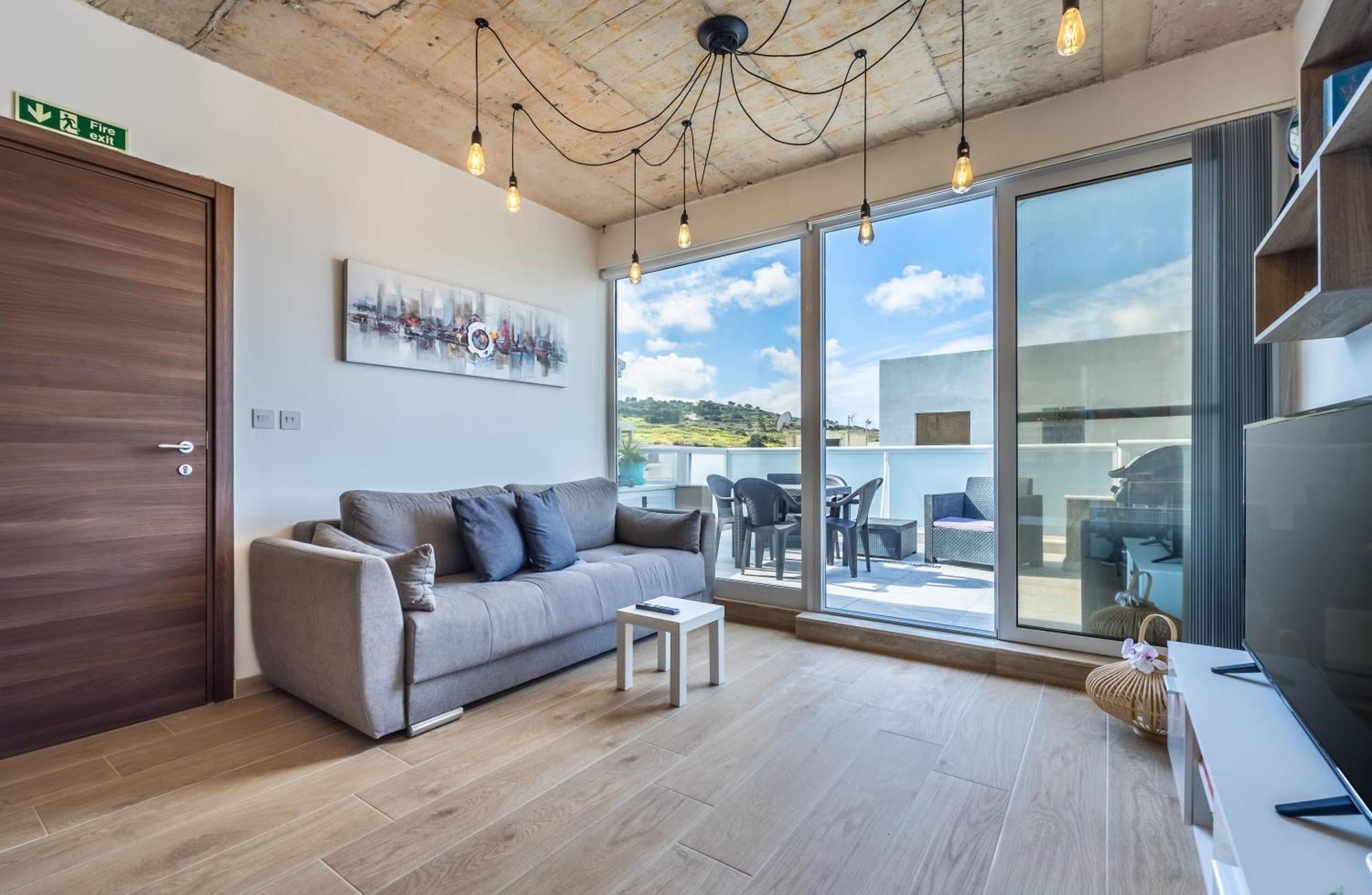 Appartement St Paul's Bay New Modern Penthouse 2 Minutes From Seascape